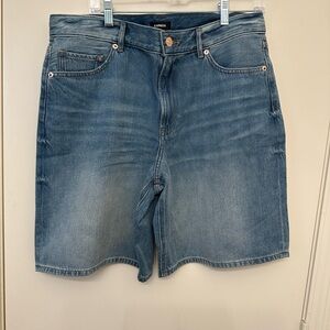 Express Men's Classic Blue Jean Shorts